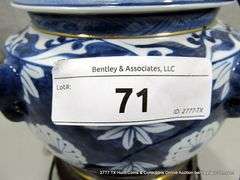 LOT: ORIENTAL ASIAN LAMPS, CERAMIC