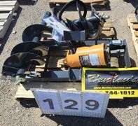 2025 WOLVERINE SKID STEER AUGER DRIVE & BIT ATTACHMENT MODEL: ADB-13-1218R,