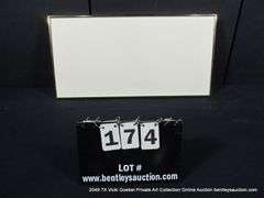 GOLD METAL FRAME 12 X 24