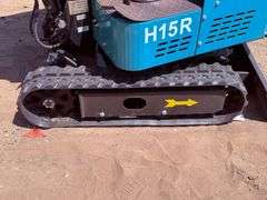 2025 CFG MINI EXCAVATOR MODEL: H15R - 420CC GAS ENGINE, S/N: H15R20250429E0000 (KEY)
