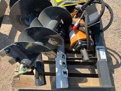 2025 WOLVERINE SKID STEER AUGER DRIVE & BIT ATTACHMENT MODEL: ADB-13-1218R,