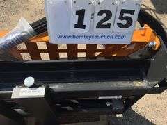 2025 WOLVERINE PALLET FORK HYDRAULIC ADJUSTABLE - FOR SKID LOADER MODEL: PFA-11-3300G,