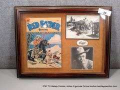 RED RYDER FRED HARMON FRAMED TRIBUTE