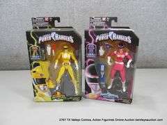 SABANS 'POWER RANGERS SPACE" LIMITED EDITION LEGACY COLLECTION PINK & YELLOW RANGERS (2X MONEY)
