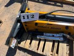 2025 WOLVERINE SKID STEER CONCRETE BREAKER ATTACHMENT MODEL: CB-11-750F