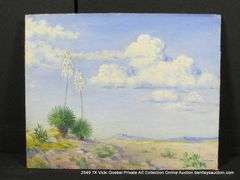 DESERT YUCCA LANDSCAPE