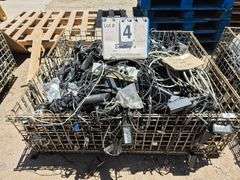 CONTENTS ONLY: WIRE IN BASKET, 523 GROSS LBS., 395 NET LBS.