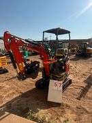 2025 CFG MINI EXCAVATOR MODEL: MX15RX - RATO GASOLINE ENGINE, S/N: MX15RX2025X000485 (KEY)