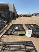 2025 KJ METAL FARM DELIVERY GATE MODEL: K0720, 7' X 20'