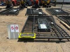 2025 KJ METAL FARM DELIVERY GATE MODEL: K0720, 7' X 20'