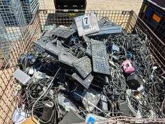 CONTENTS ONLY: WIRE IN BASKET, 1603 GROSS LBS., 1259 NET LBS.