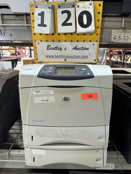 HP LASERJET 4350 DTN PRINTER
