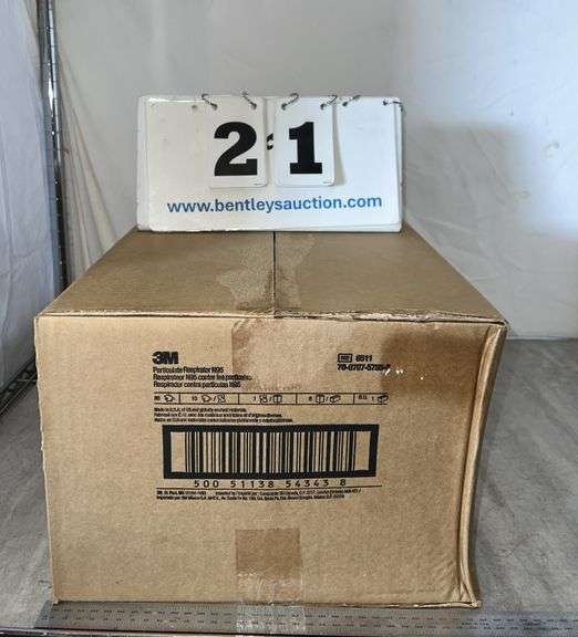 BOX: 3M RESPIRATOR N95 MASKS
