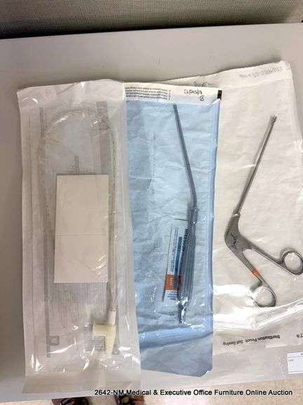 BOX OF MEDICAL TOOLS