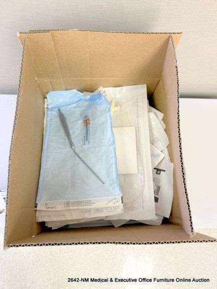BOX OF MEDICAL TOOLS
