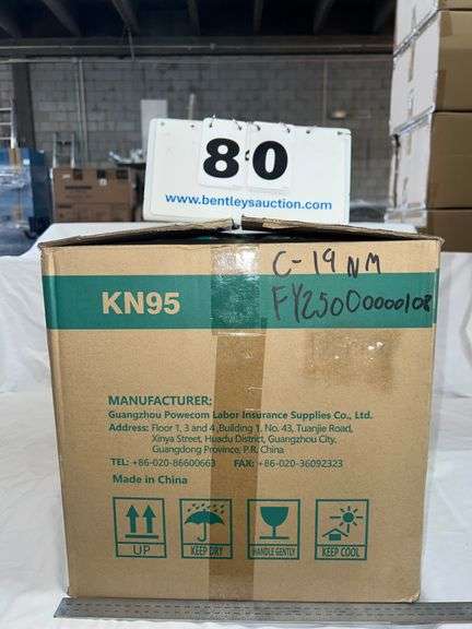 BOX: KN95 PROTECTIVE MASKS