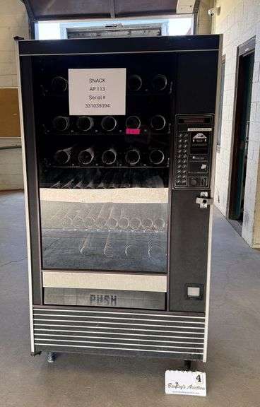 AUTOMATIC PRODUCTS SNACK SHOP, MODEL 113, S/N 31039394