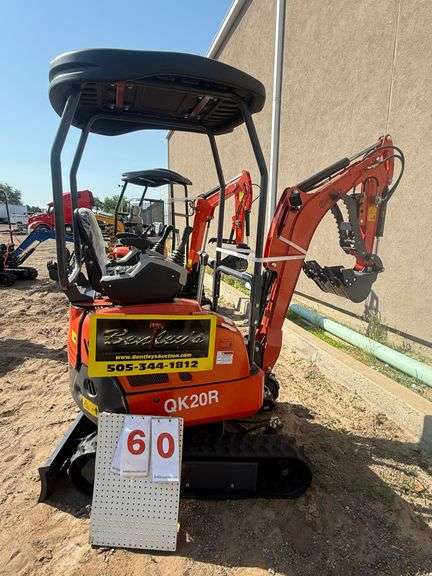 2025 CFG MINI EXCAVATOR MODEL: QK20R - RATO GASOLINE ENGINE, S/N: QK20R202503300093 (KEY)