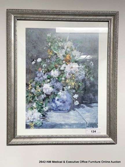 FLOWERS IN VASE PRINT