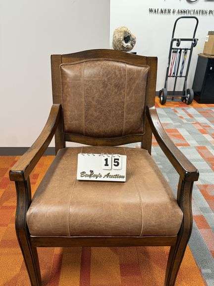 BEST CHAIR INC LEATHER ARM CHAIR