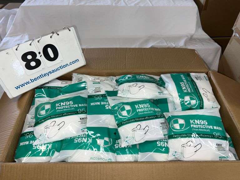 BOX: KN95 PROTECTIVE MASKS