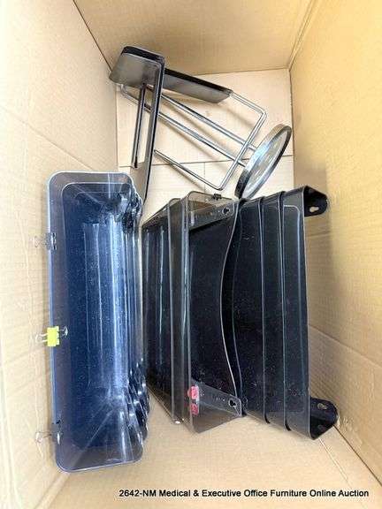 BOX OF OFFICE SUPPLIES