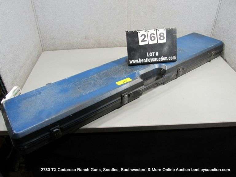 Engraved Rifle Case BLUE GUN GUARD RIFLE CASE W/ DEER ENGRAVING - Bentley & Associates, LLC