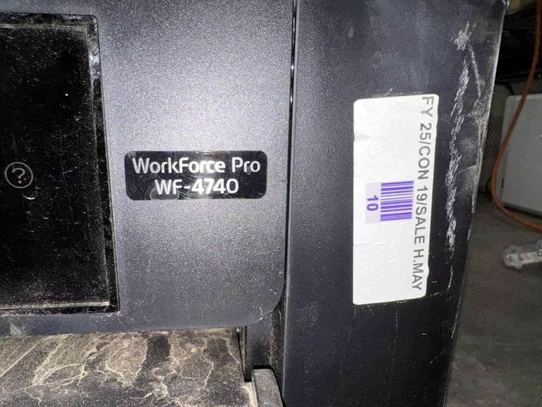 EPSON WF-4740 WORKFORCE PRO PRINTER