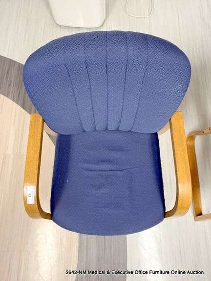BLUE ARM CHAIR