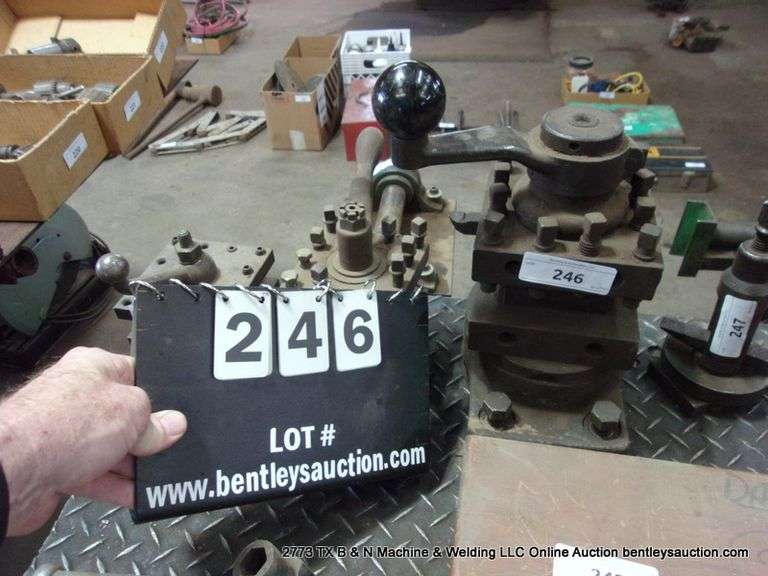 LARGE 4 WAY TOOL CUTTER QUICK CHANGE TOOLING POST - Bentley ...