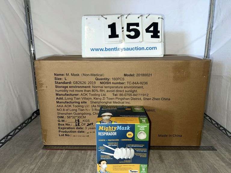 BOX: NON-MEDICAL N95 MASKS