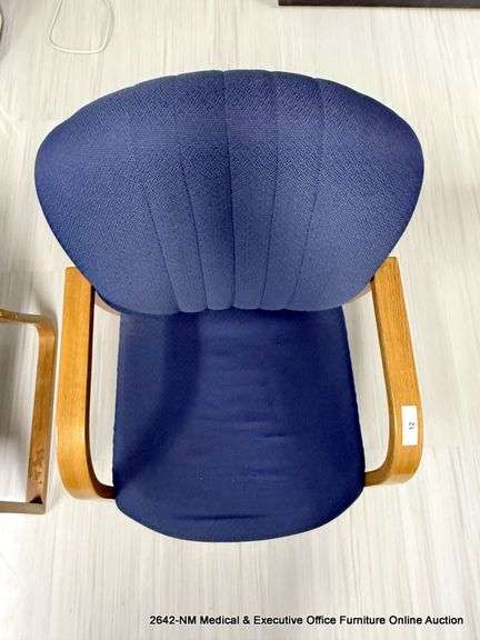 BLUE ARM CHAIR