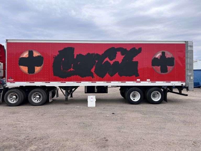 2009  TRAILMOBILE  VAN TRAILER,  TANDEM AXLES,  36' X 96"