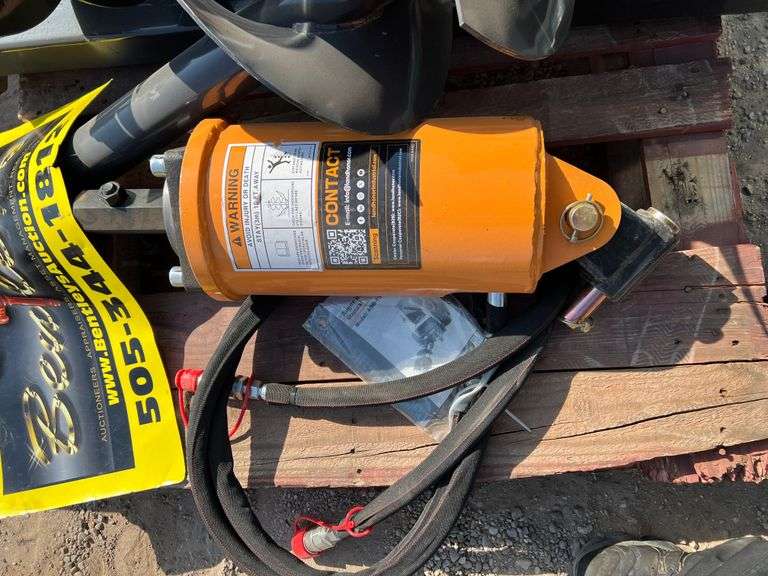 2025 WOLVERINE SKID STEER AUGER DRIVE & BIT ATTACHMENT MODEL: ADB-13-1218R,