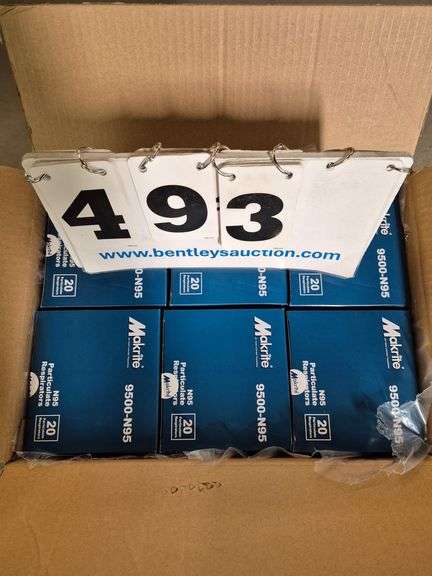 BOX: MAKRITE N95 DISPOSABLE MASKS