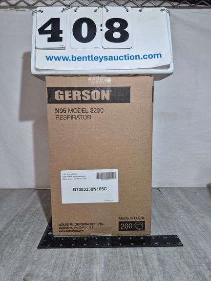 BOX: GERSON N95 RESPIRATOR MASKS