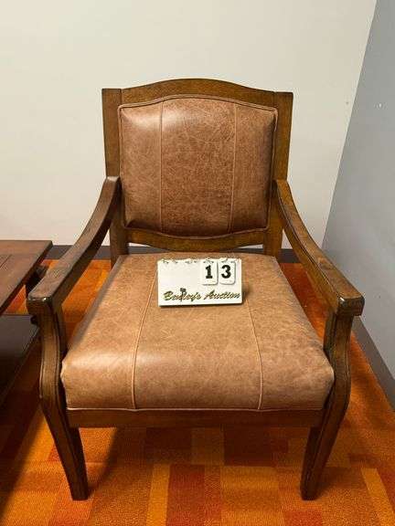 BEST CHAIR INC LEATHER ARM CHAIR