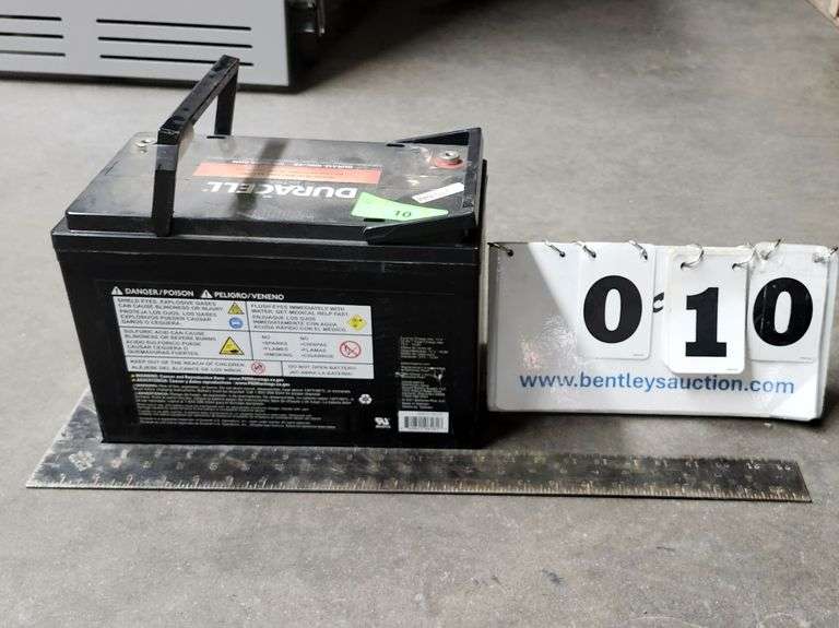 DURACELL BATTERY 12V, DURA12-100C/FR