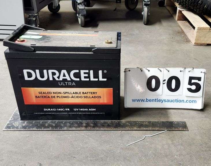 DURACELL BATTERY 12V, DURA12-140C/FR