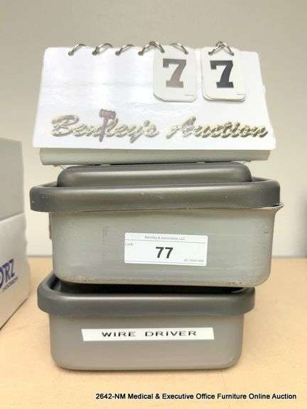 ALLEGINCE GENESIS V. MUELLER STERILIZER TRAY, - (2X THE MONEY) -