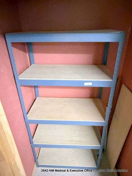 6' METAL SHELVING UNIT