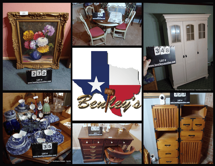 2799-TX Kingston RD Mid-Century Estate Online Auction