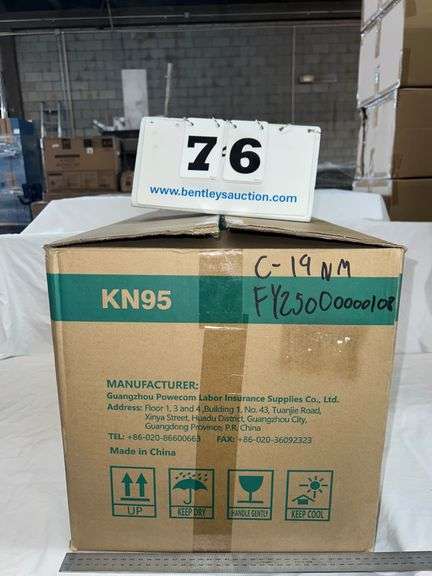 BOX: KN95 PROTECTIVE MASKS