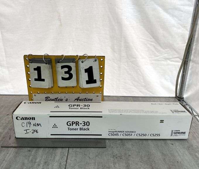 CANON GPR-30 BLACK TONER