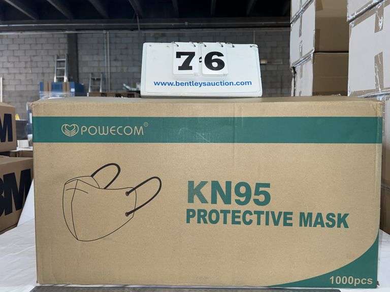 BOX: KN95 PROTECTIVE MASKS