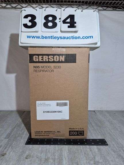 BOX: GERSON N95 RESPIRATOR MASKS