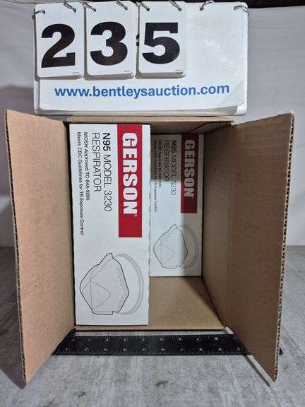 BOX: GERSON N95 RESPIRATOR MASKS