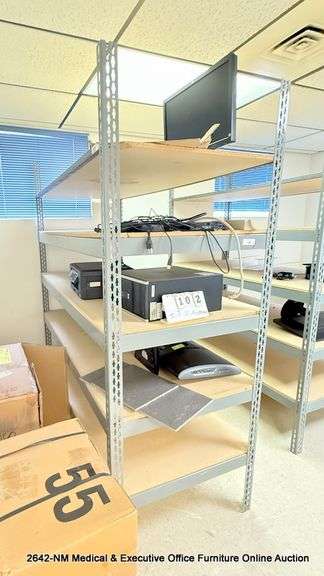 METAL SHELVING UNIT