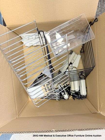 BOX OF OFFICE SUPPLIES