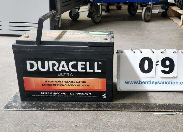 DURACELL BATTERY 12V, DURA12-100C/FR
